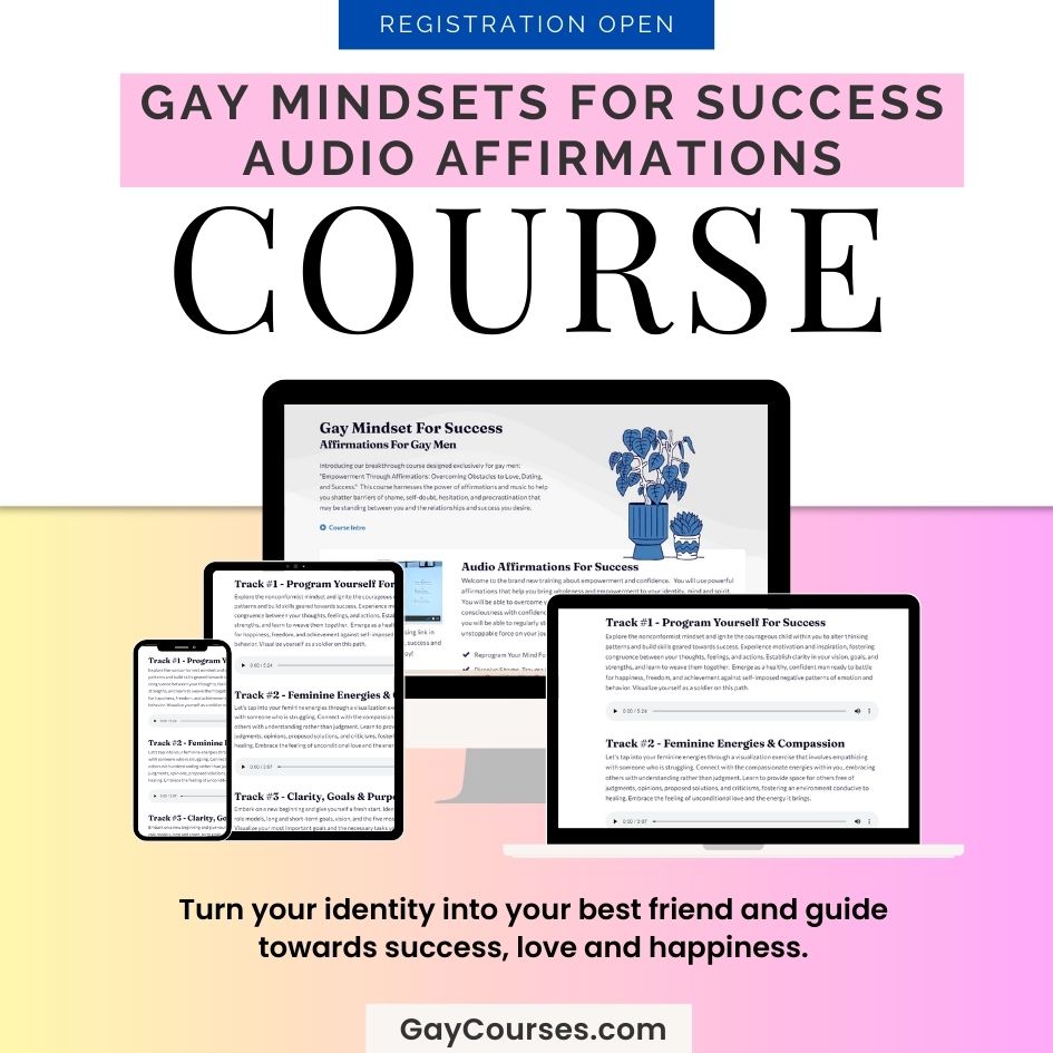Gay Mindsets For Success Audio Affirmations